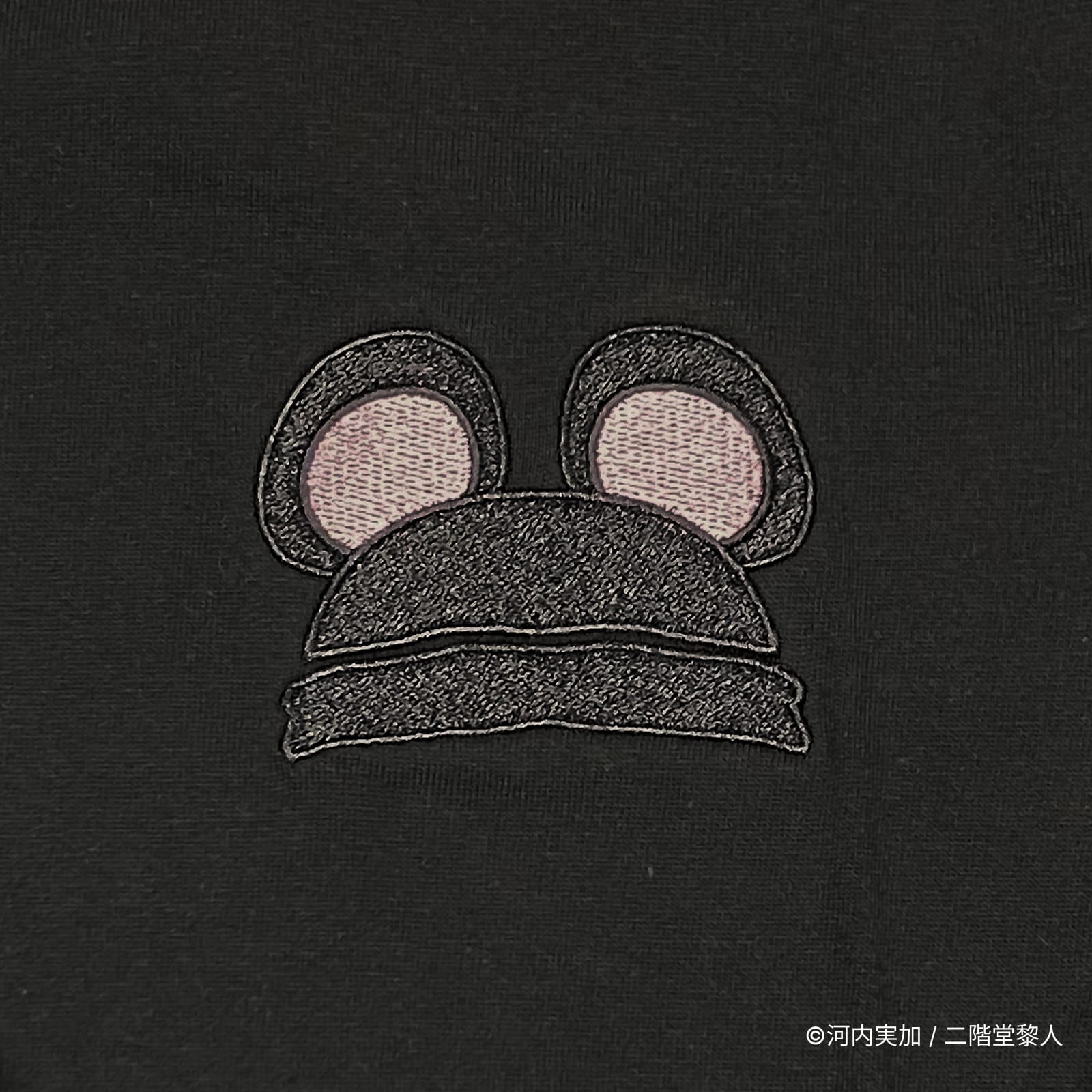 渋柿信介の事件簿/刺繍ロゴTシャツ(帽子)/ブラック