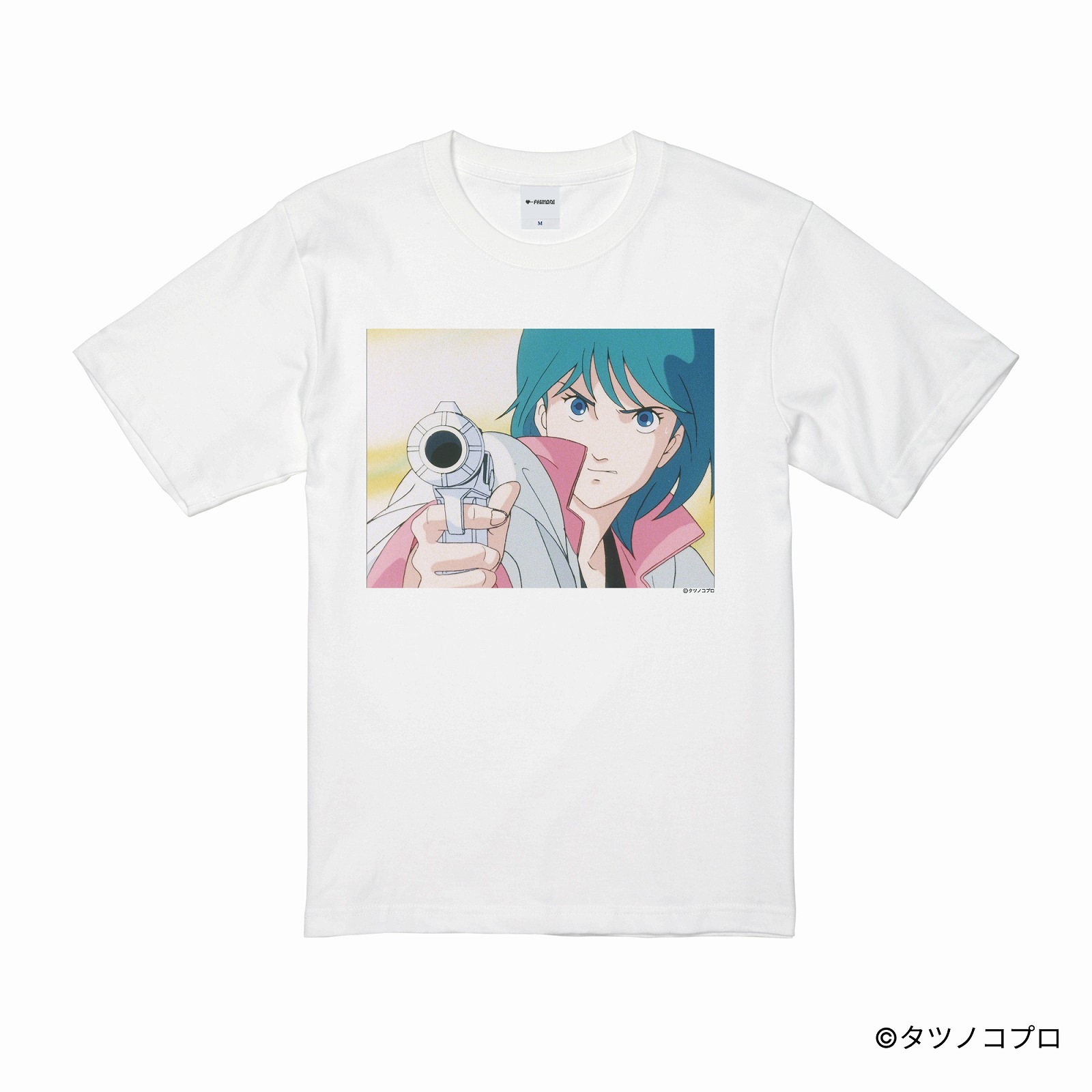 未来警察ウラシマン/プリントシーンTシャツ(ソフィア)/ホワイト