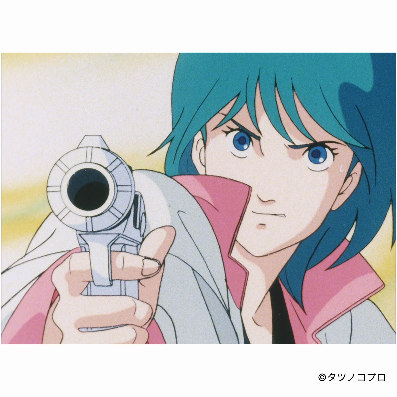 未来警察ウラシマン/プリントシーンTシャツ(ソフィア)/ホワイト