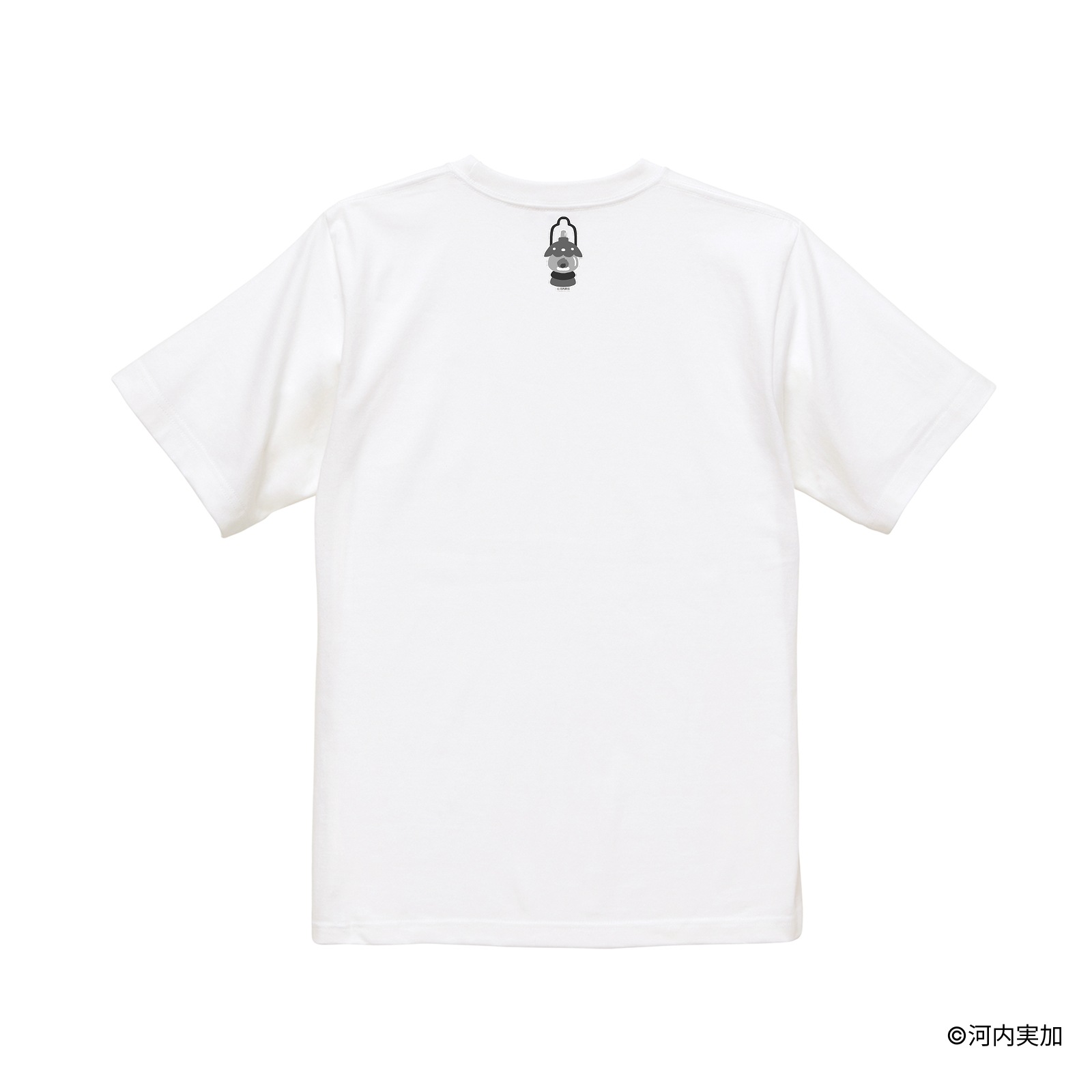 クラララバード/刺繍ロゴTシャツ(らんぷ)/ホワイト
