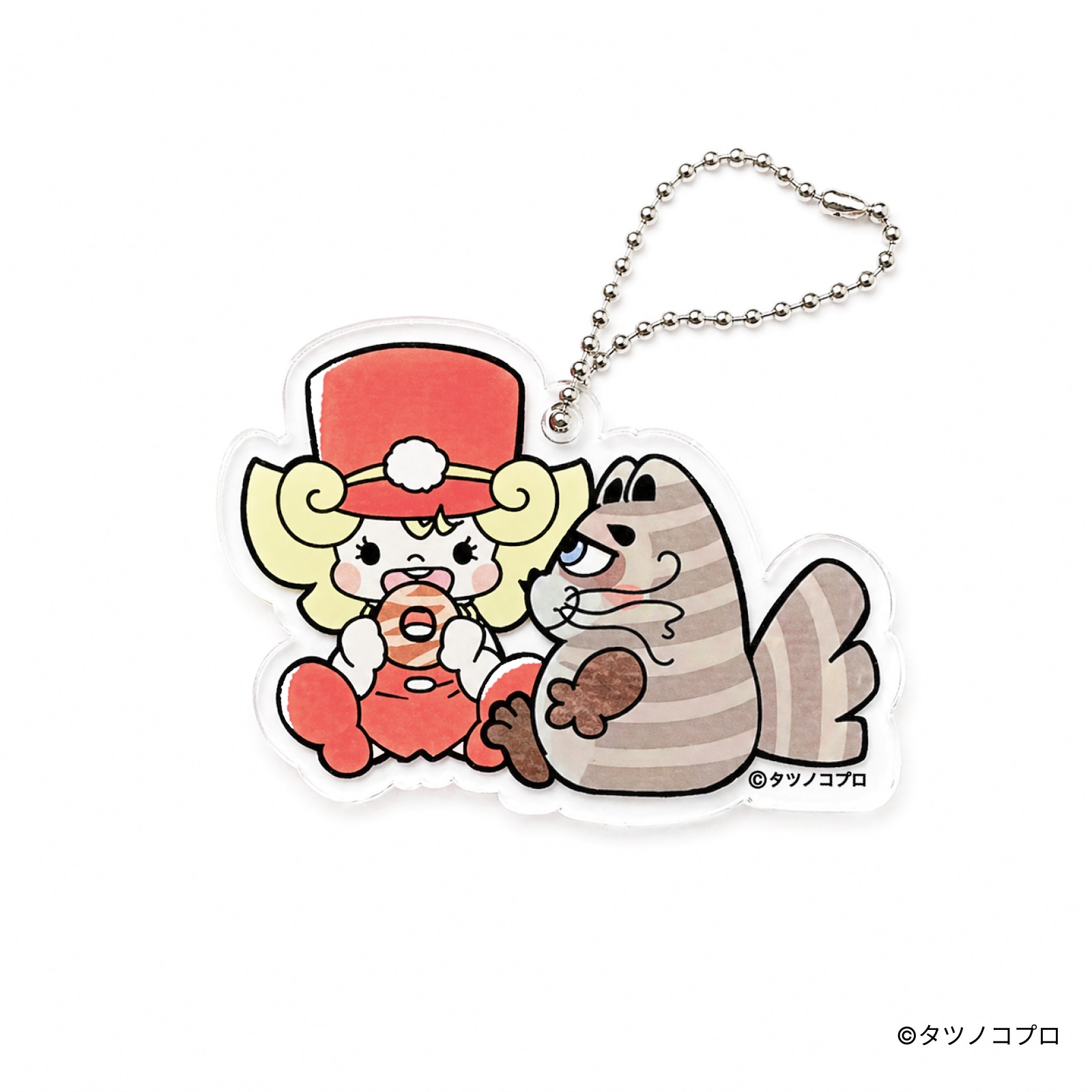 風船少女テンプルちゃん/シーンアクキー(もぐもぐテンプルちゃん)