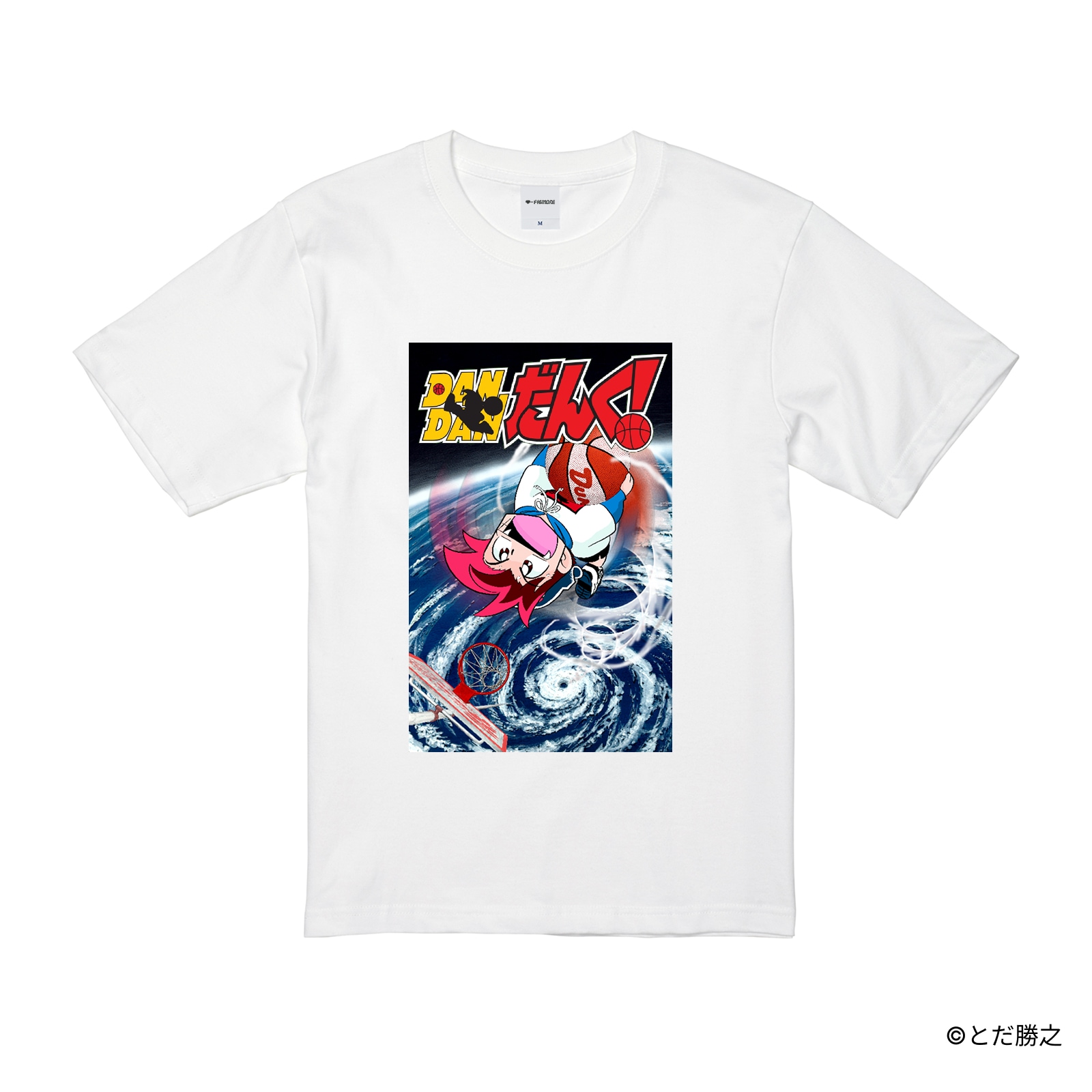 DANDANだんく！/プリントカバーTシャツ(6巻)/ホワイト