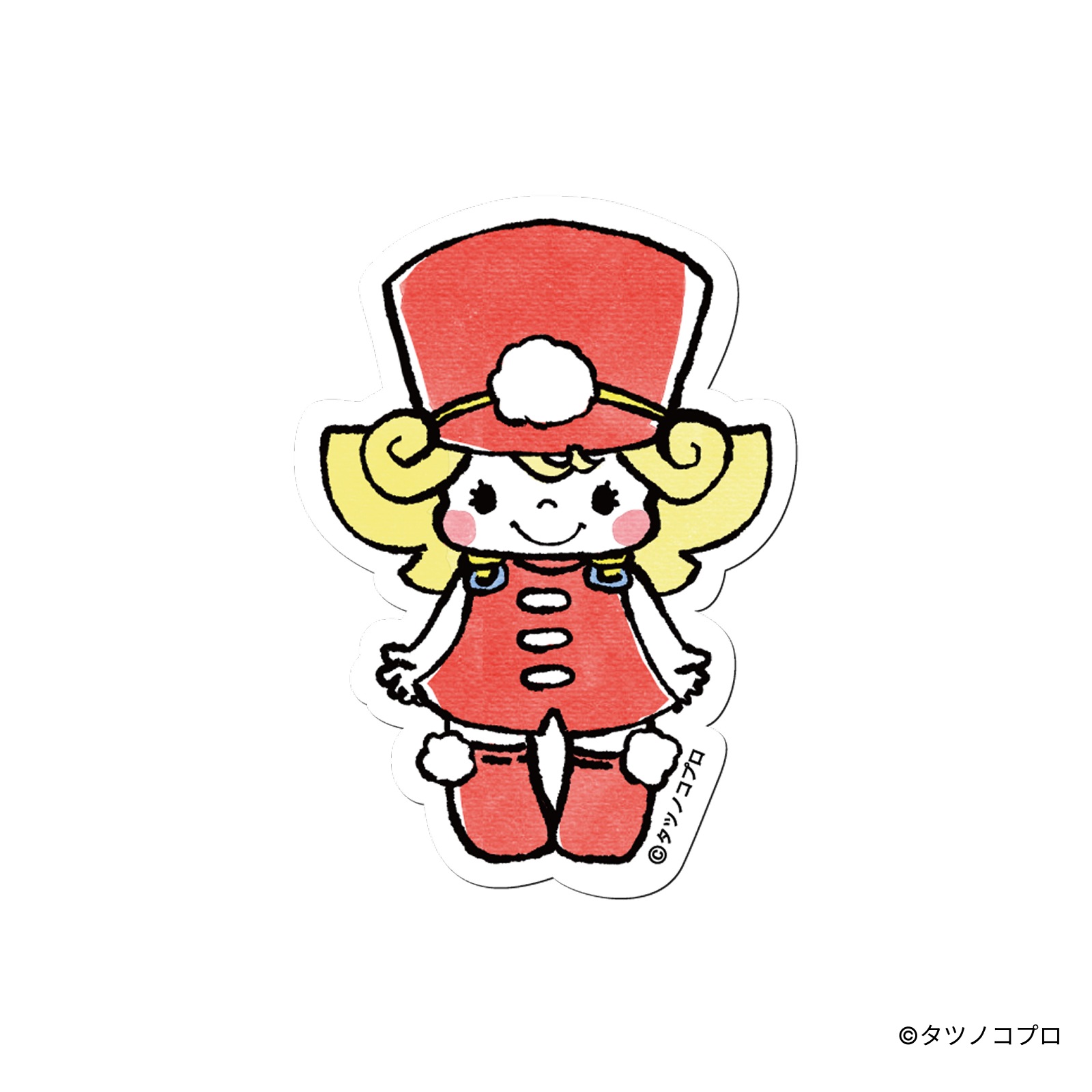 風船少女テンプルちゃん/キャラクターステッカー(テンプル・ファーマー)