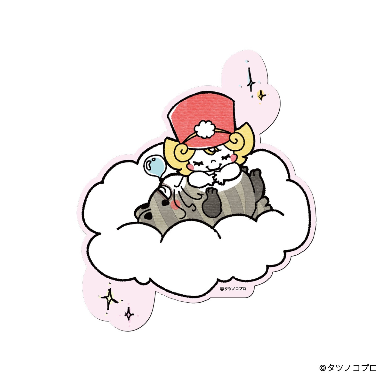 風船少女テンプルちゃん/シーンステッカー(すやすやテンプルちゃん)