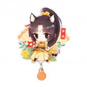 魔道祖師アニメ-アクリル缶バッジ 藍曦臣 ラン・シーチェン 魔道