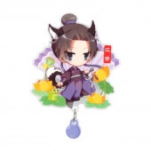 魔道祖師 金光瑤 缶バッジ 魔道祖師アニメ-スクエア缶バッジ 第三弾 金光瑤 ジン