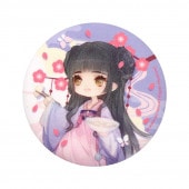 魔道祖師 金光瑤 缶バッジ 魔道祖師アニメ-スクエア缶バッジ 第三弾 金光瑤 ジン