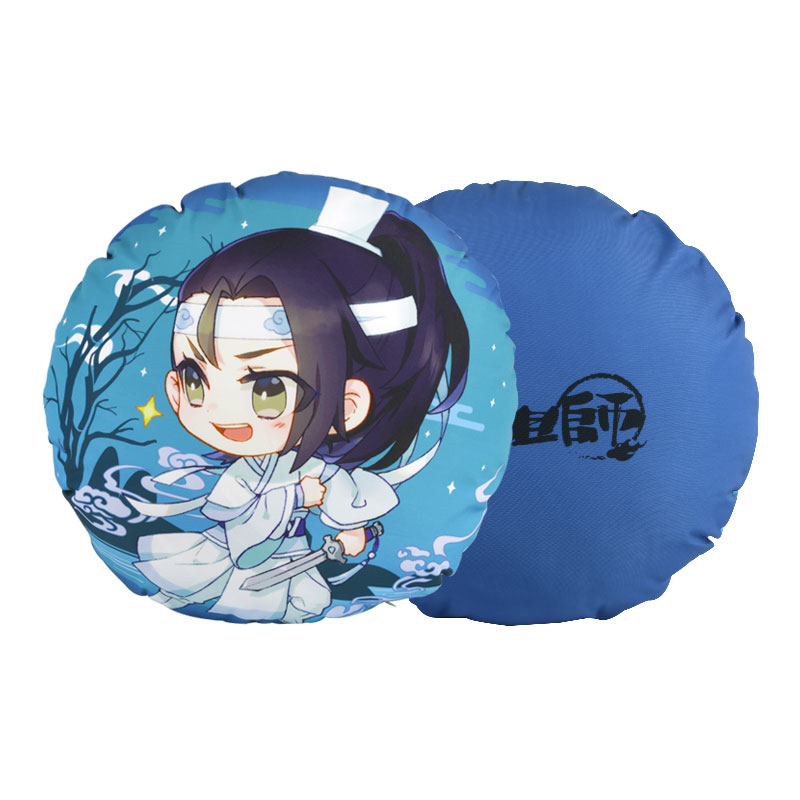 魔道祖師アニメ-夜狩クッション 藍景儀ラン・ジンイー 魔道祖師
