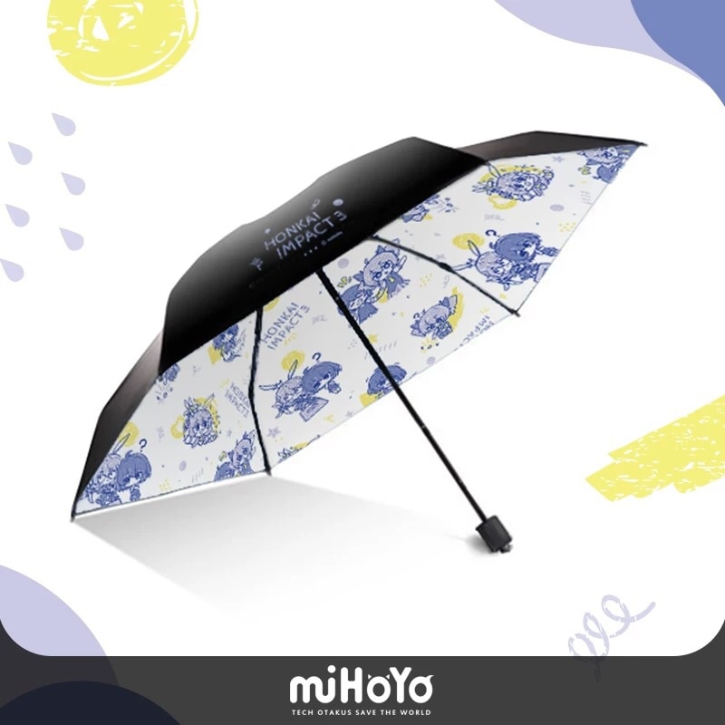 崩壊3rd ミニキャラ 晴雨兼用傘 ゼーレ ブローニャ 崩壊3rd,日用品