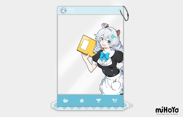 崩壊3rd ふわふわカフェシリーズ スタンド アクリルカード キアナ 崩壊