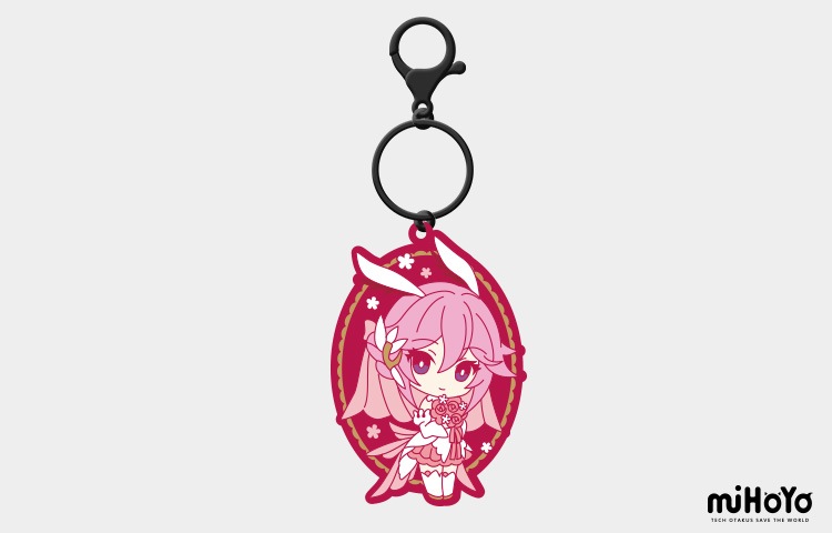 崩壊3rd 花嫁シリーズ ラバーキーホルダー 八重桜 綺羅の幻想 崩壊3rd