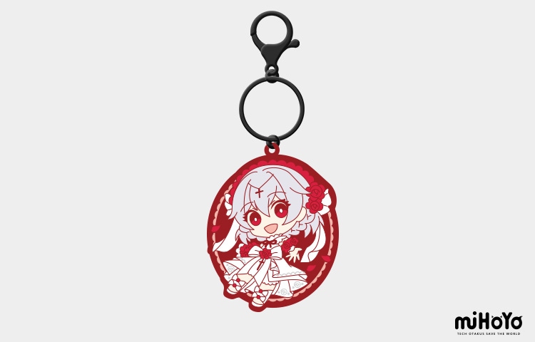 崩壊3rd 花嫁シリーズ ラバーキーホルダー テレサ 月下のドレス