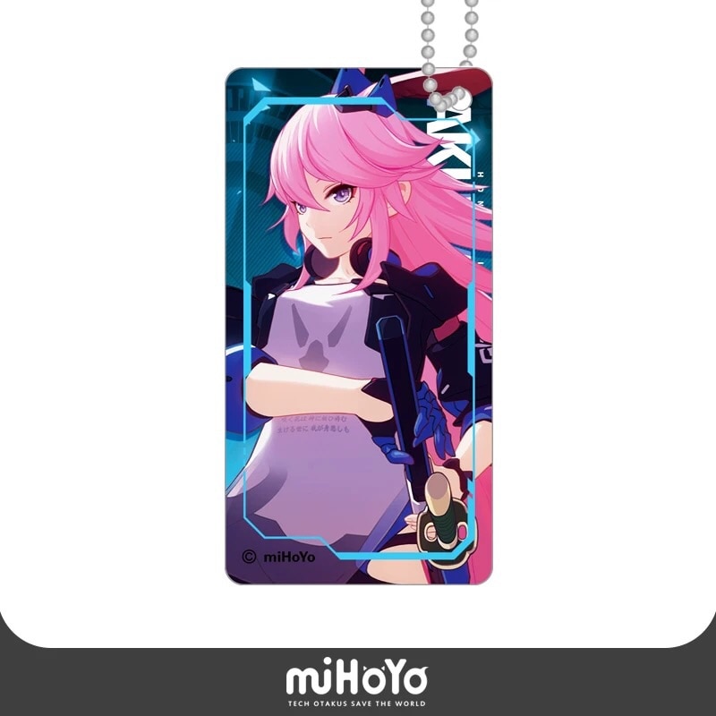 崩壊3rd 戦乙女キャラカード 厚アクリル キーホルダー&スタンド