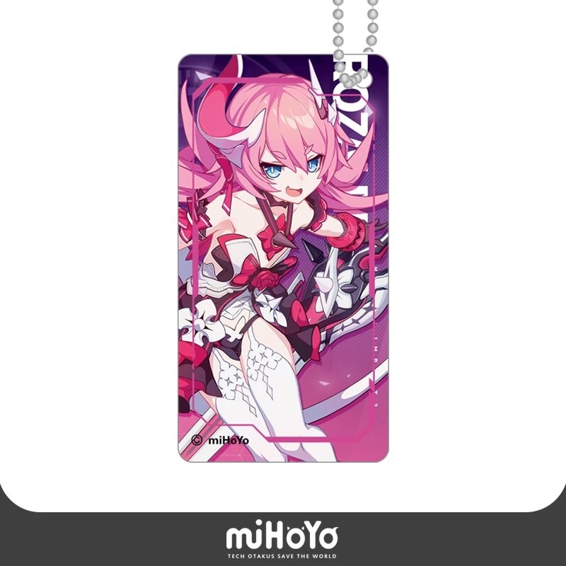 崩壊3rd 戦乙女キャラカード 厚アクリル キーホルダー&スタンド
