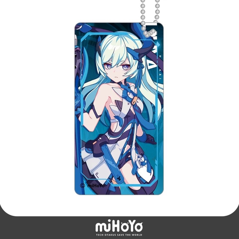 崩壊3rd 戦乙女キャラカード 厚アクリル キーホルダー&スタンド