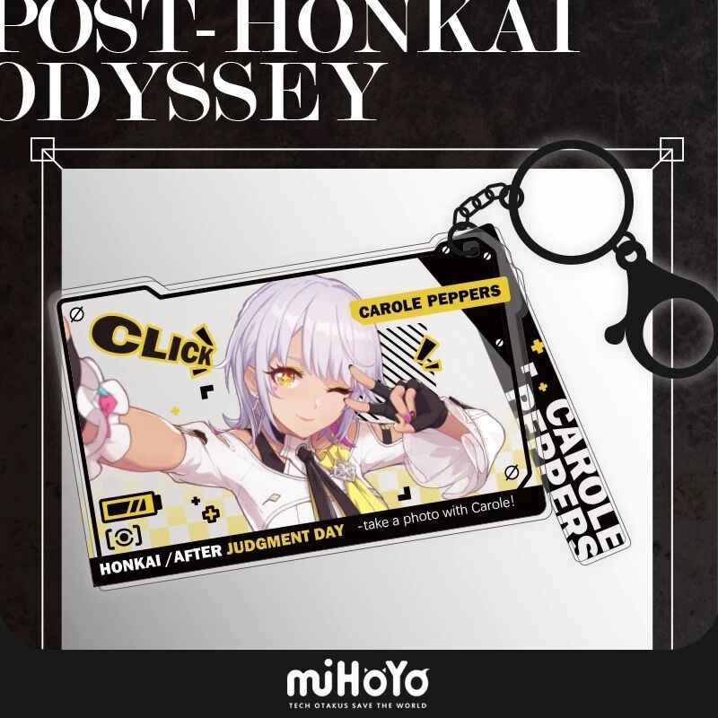 崩壊3rd 後崩壊書 シリーズ 自撮り キーホルダー キャロル 崩壊3rd