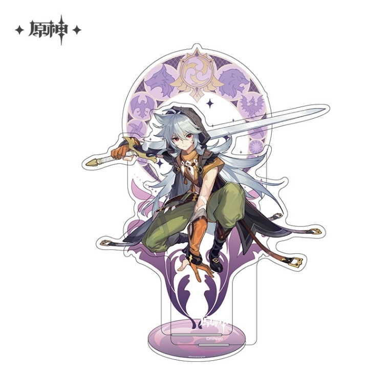 原神 レザー アクリルスタンド 16cmの通販 by sasami｜ラクマ
