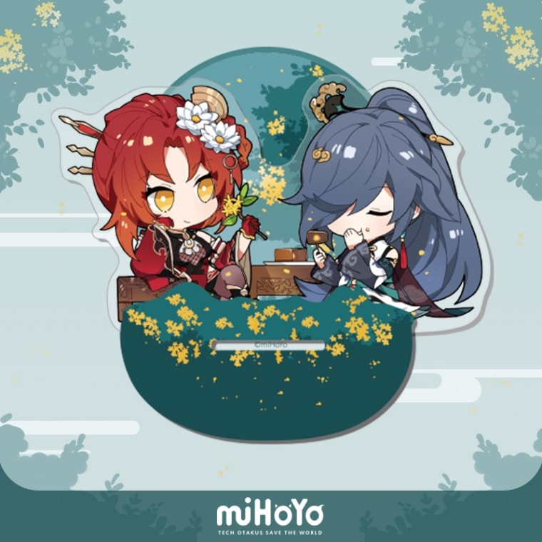 崩壊3rd 中秋節シリーズ アクリルスタンド 姫子+フカ 崩壊3rd,キャラ