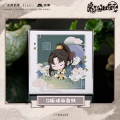 魔道祖師アニメ-アニメミニキャラ色紙 藍思追 ラン・スージュイ