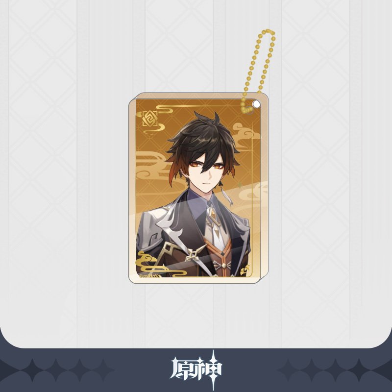 原神 アクリルキーホルダー 第一弾 鍾離 原神,キャラグッズ fantasy