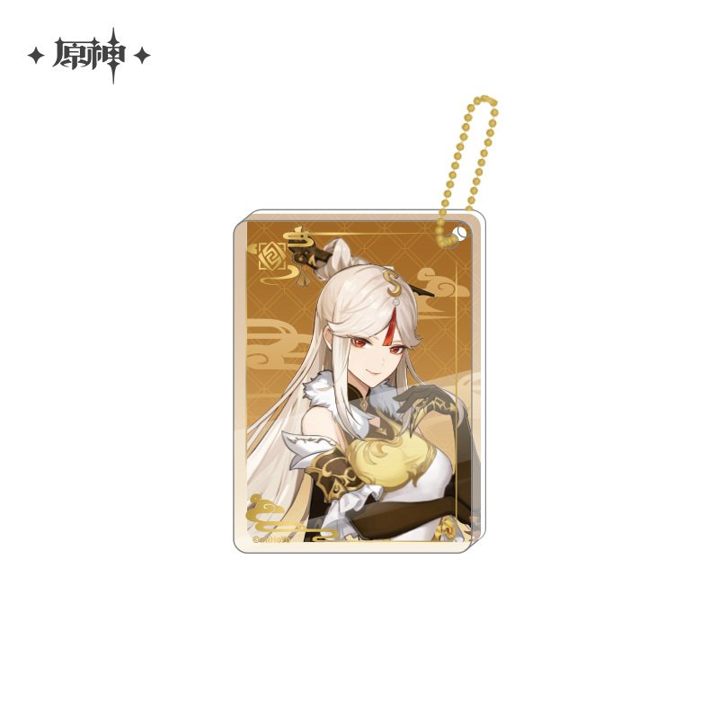原神】 アクリルキーホルダー 第二弾 凝光 原神,キャラグッズ fantasy