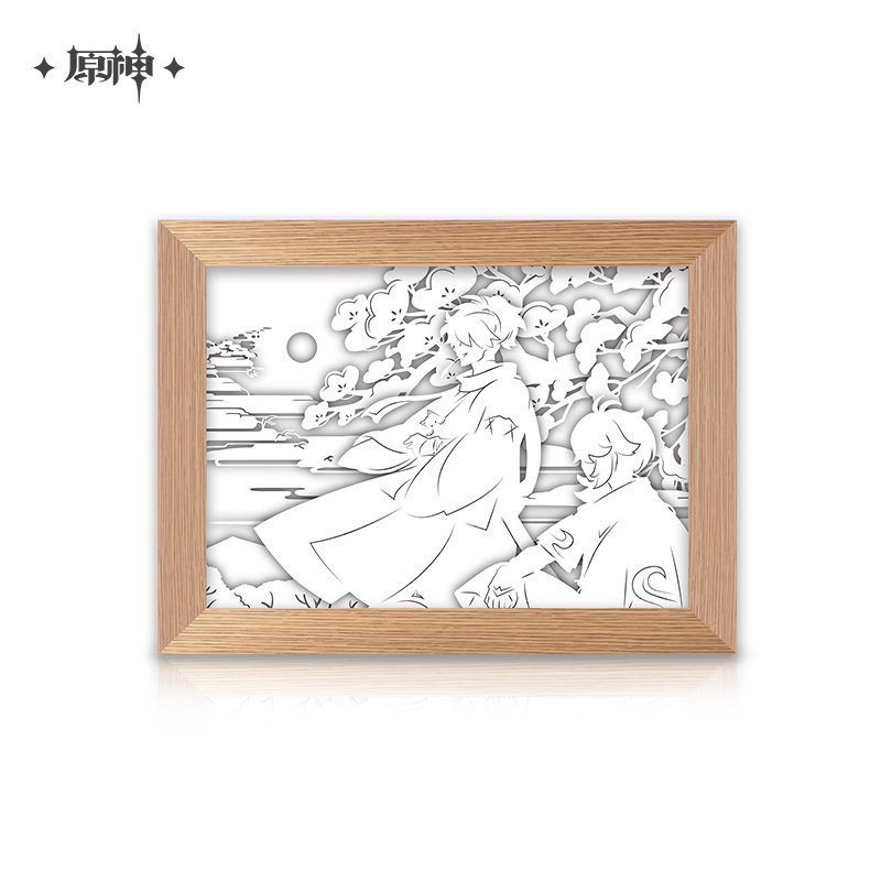 原神グッズ「凝光と群玉閣の切り絵ランプ」 原神 「月を覆う群玉」切り絵ライト｜HAKUTEA