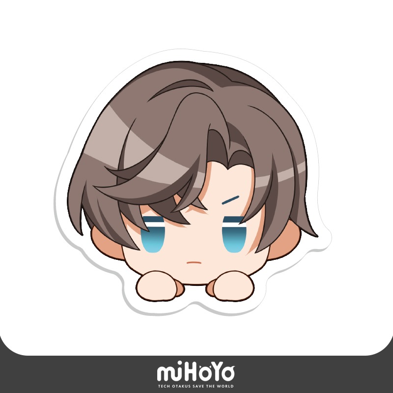 未定事件簿】日常シリーズ ちびキャラアクリルクリップ 左京静真 未定