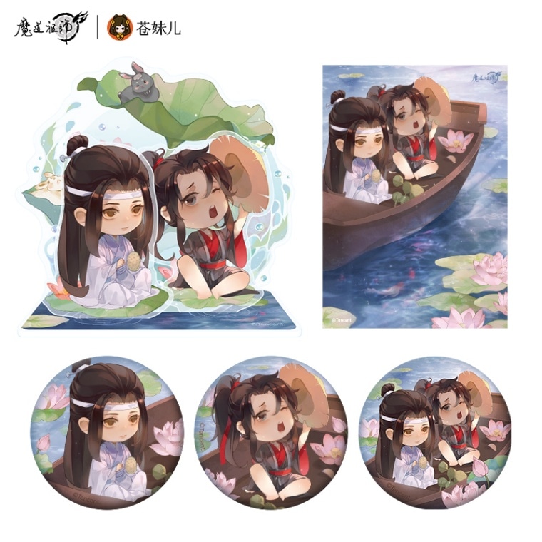 魔道祖師アニメ-蓮塢舟行シリーズセット 特典ぱしゃこれ付き 魔道祖師