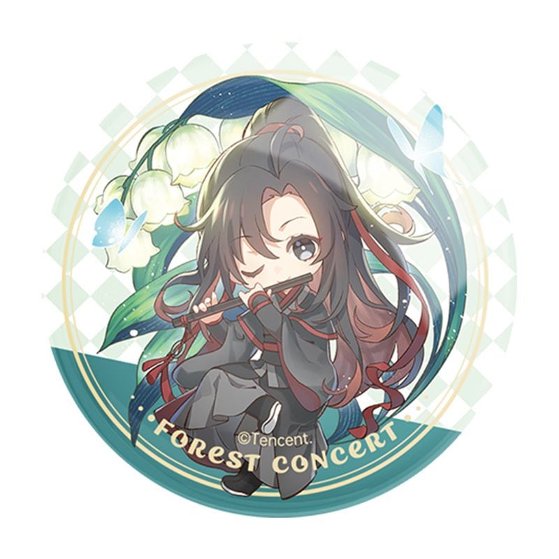 魔道祖師アニメ-森林音楽会缶バッジ 魏無羨 魔道祖師アニメ,キャラ
