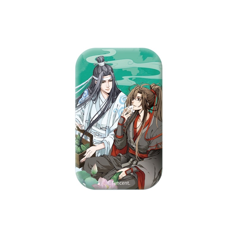 魔道祖師 スクエア缶バッジ 魔道祖師アニメ-角黍矜節シリーズ スクエア缶バッジ 魔道祖師