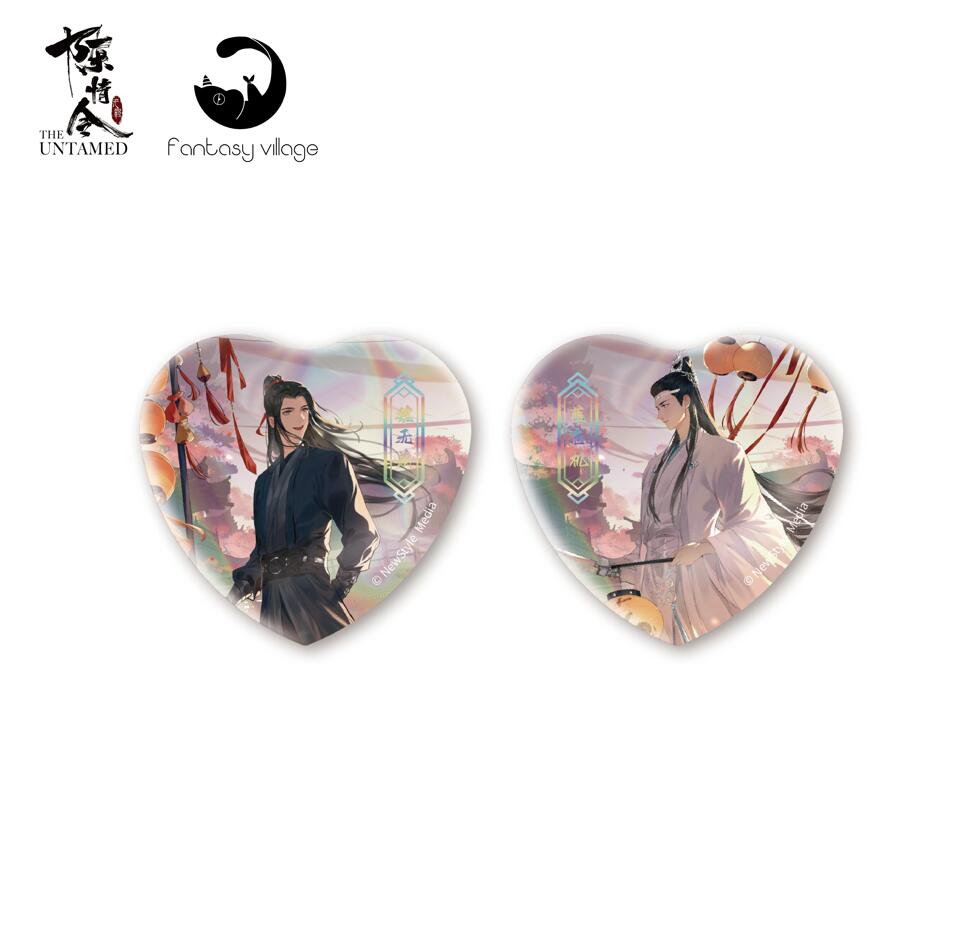 陳情令-ハート缶バッジセット D 陳情令 fantasy village