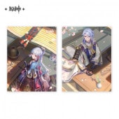 【原神】クリアファイル Genshin　華やぐ紫苑の庭|キャラグッズ|原神