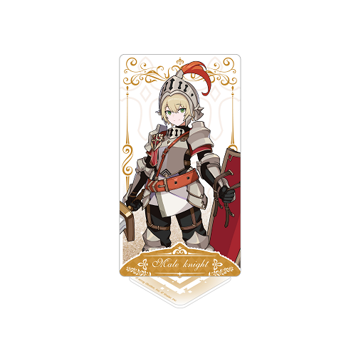 ガーディアンテイルズ グリッターアクリルスタンド 男騎士