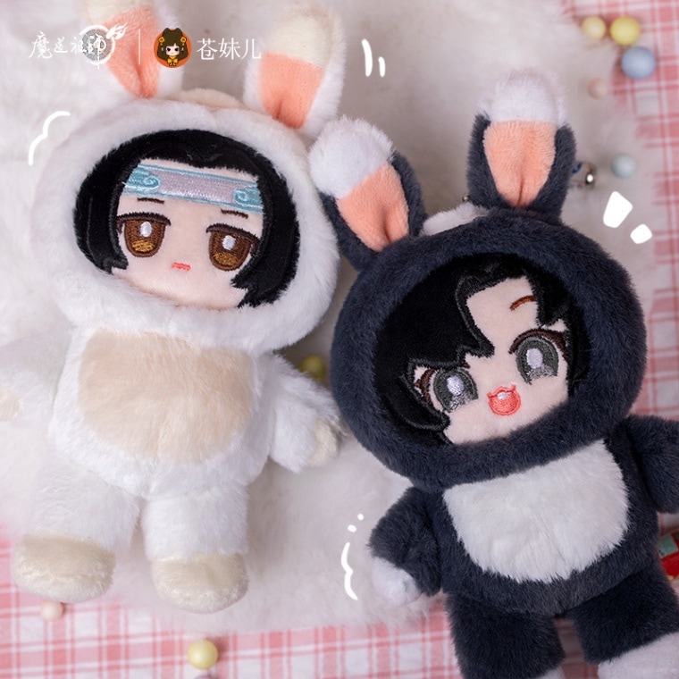 魔道祖師アニメ-瑞兎抱地 マスコット第三弾 魏無羨＆藍忘機セット 特典
