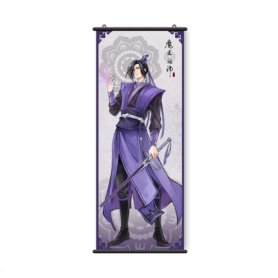 魔道祖師 タペストリー 魔道祖師アニメ-タペストリー 藍忘機 （ラン・ワンジー） 魔道