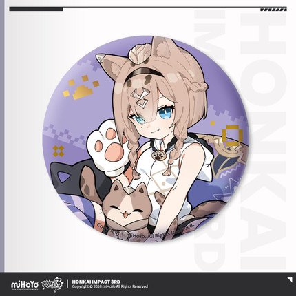 崩壊3rd ティー・パーティー英桀シリーズ 缶バッジ パルドフェリス