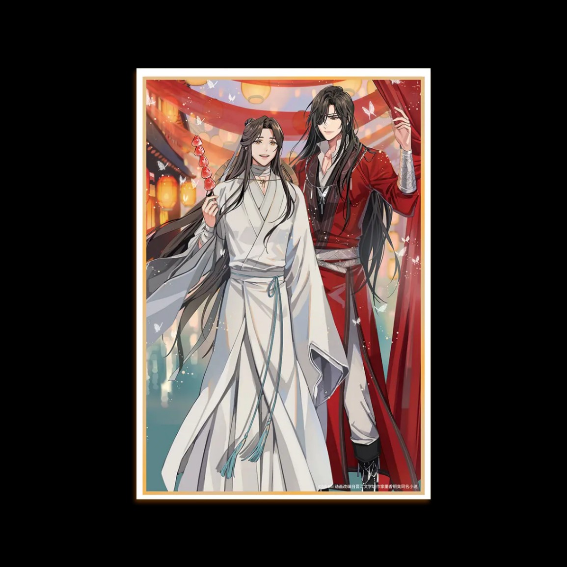 アニメてんかんしふく 上元灯火シリーズ 色紙 並行輸入商品,天官賜福