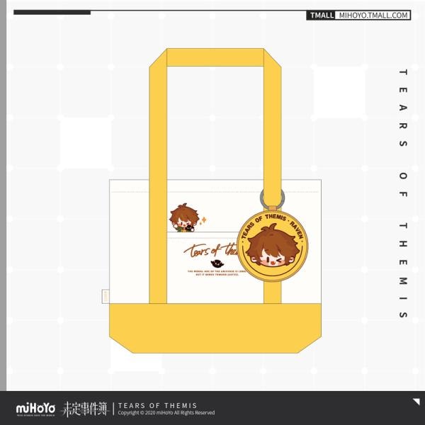 未定事件簿】日常ちびキャラトートバッグ 水無瀬夏彦 未定事件簿