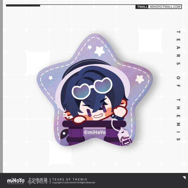 未定事件簿】ホリデートラベル ちびキャラ缶バッジ 和泉景 未定事件簿