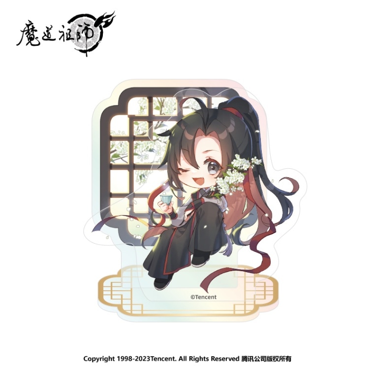 魔道祖師 THEキャラ 飛花甘露 POP UP SHOP 缶バッジ 魏無羨 羨羨