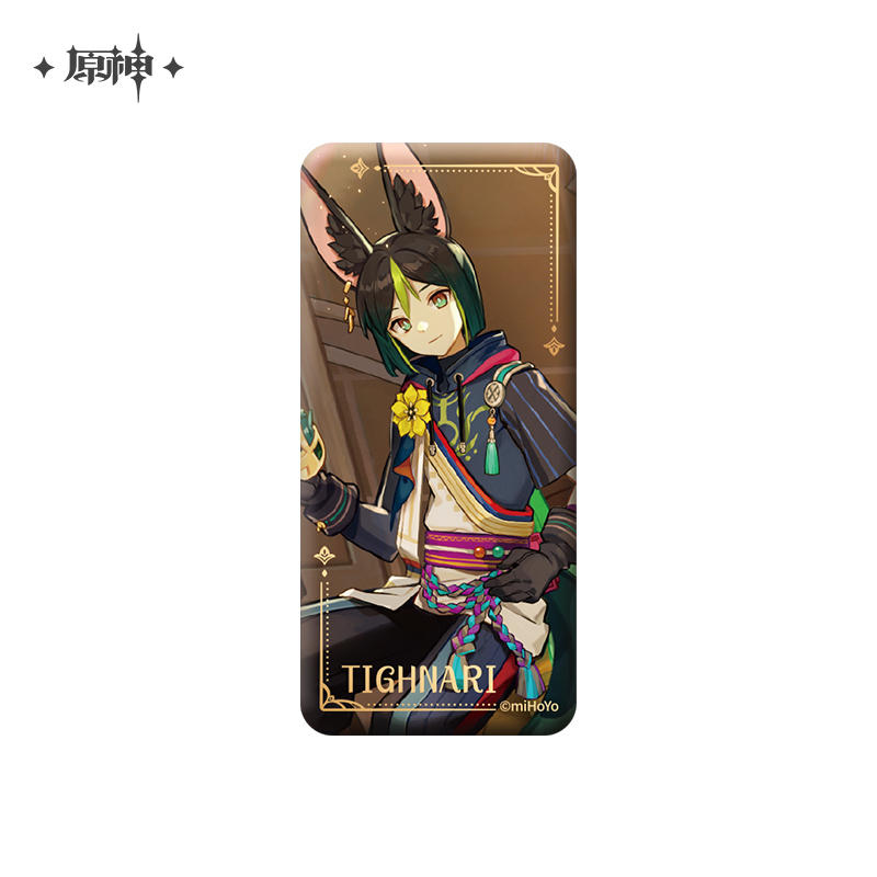 原神 原神シリーズスクエア缶バッジ 盛典と慧業 Genshin