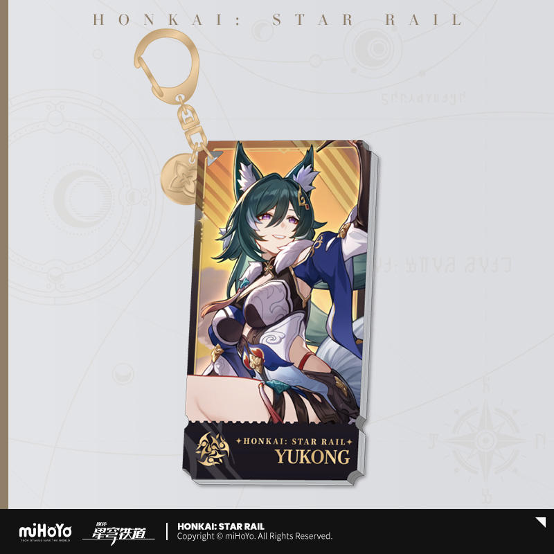 崩壊：スターレイル アクリルキーホルダー 調和 御空 崩壊：スター