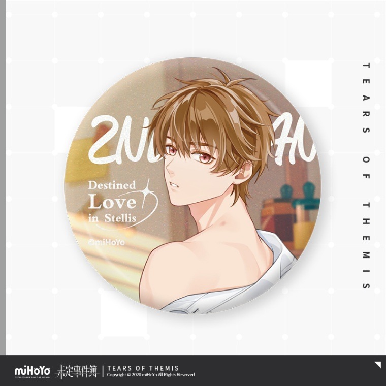 未定事件簿 約束の日シリーズ キャラクター缶バッジ 水無瀬夏彦 『未定 