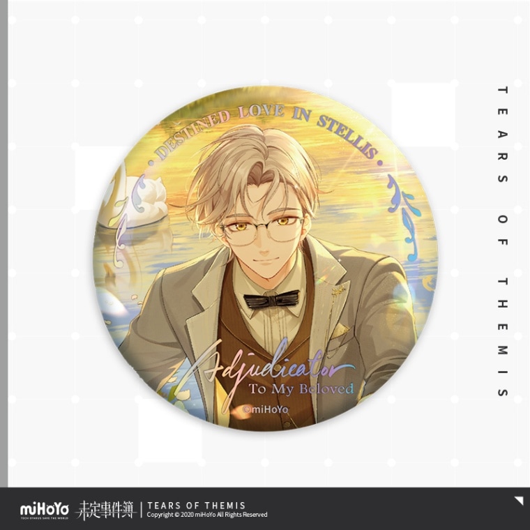 未定事件簿 森月黎 缶バッジ 未定事件簿 心の帰る場所 缶バッジ 森月黎[miHoYo]《発売済・在庫品》