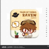 未定事件簿 缶バッジ 左京 主人公 予約】未定事件簿 ホログラム缶バッジ Raven | ま行,未定事件簿