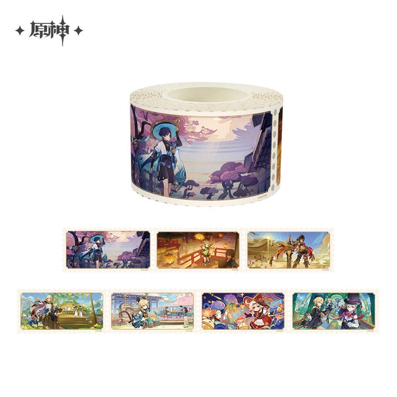 原神 バージョンマスキングテープ B Genshin 原神,文房具 fantasy