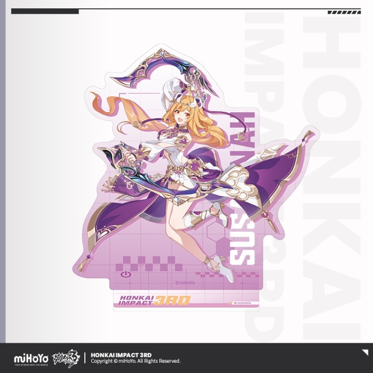 崩壊3rd 立ち絵シリーズ アクリルスタンド スーサナ 崩壊3rd,キャラ