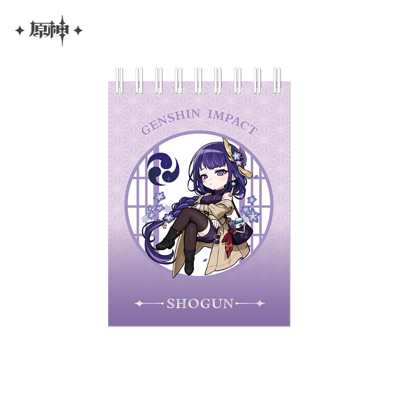 原神 ピクニックシリーズ ノート 雷電将軍 Genshin 2024年3月仮予約 原