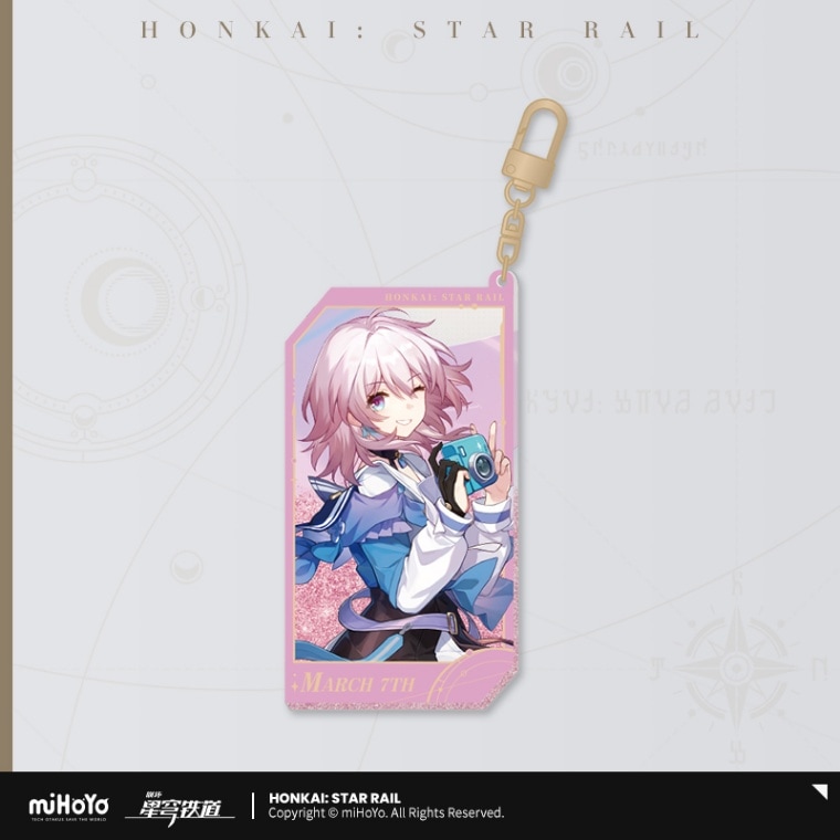 崩壊：スターレイル 群星邀約シリーズ グリッターアクリルキーホルダー