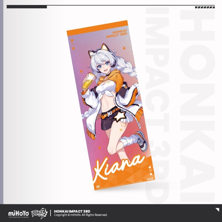 崩壊3rd 美好相遇シリーズ ホログラムチケット キアナ 崩壊3rd,キャラ